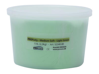 Putty Medium Soft Light Green 5 lb - 2.23 kg