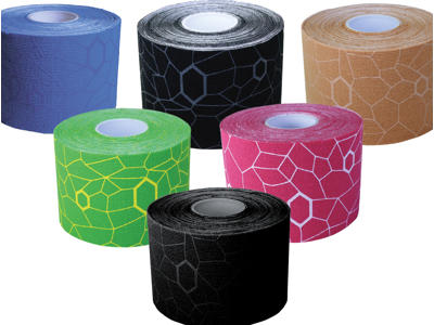 Kinesiologisk tape 5m rulle fra TheraBand