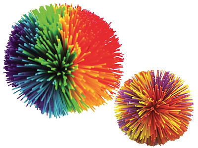 Koosh bolde  ø 7cm og 11 cm