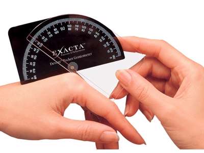 Devore Pocket Finger Goniometer