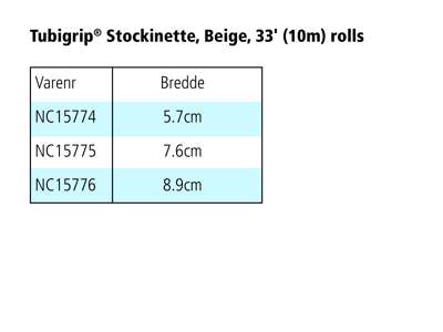 Heavy Duty Stockinette 8,9 cm x 23 m