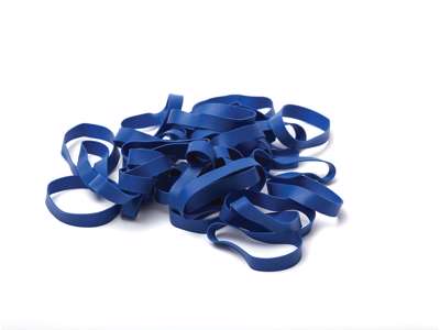 Colored rubber bands 13 mm Blue