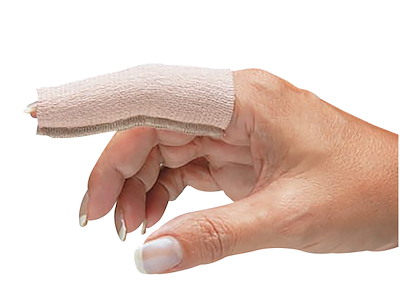 Cotton Elastic Finger Sleeve 1,9 cm x 7,6 cm fra NORCO 