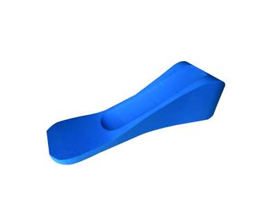Vinyl Coated Arm Support BLUE 