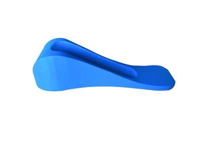 Vinyl Coated Arm Support BLUE 