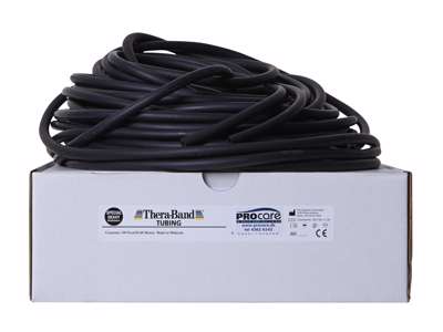 TheraBand Tubing 30,5 m Sort