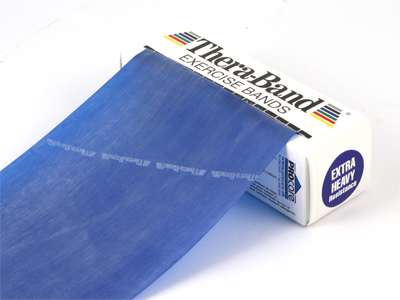 TheraBand Elastik 5,5 m Blå