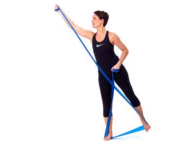 TheraBand Elastik 2,5 m Blå