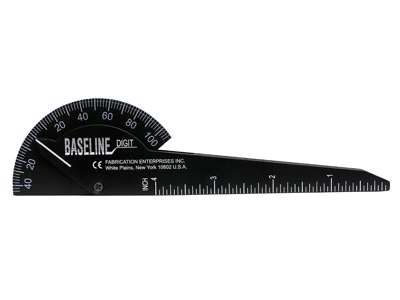 Baseline finger goniometer sort plast 