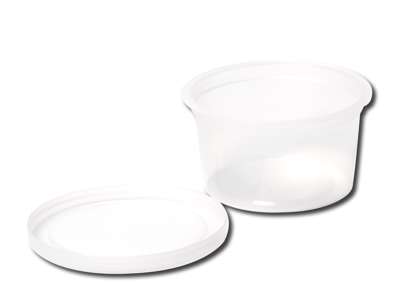 Putty Container 180 ml m/låg