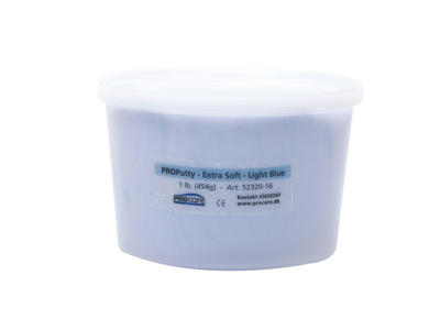 Putty Extra Soft Light Blue 1 lb - 454 gram