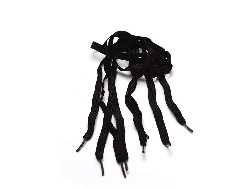 Deluxe Elastic Laces Black (2 par) 69cm