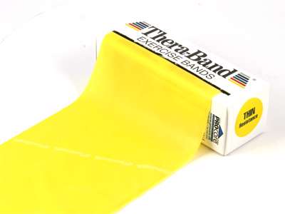 TheraBand Elastik 5,5 m Gul